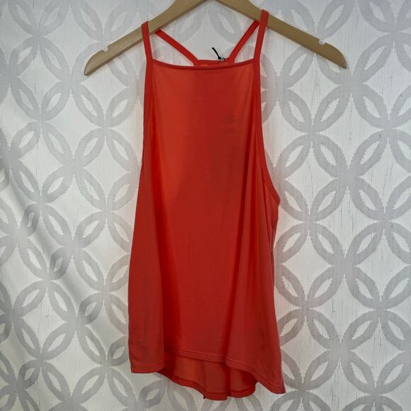 Prana Equator Tank Top Size S in Hyper Coral NWT - Picture 7 of 11